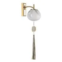Бра ODEON LIGHT EXCLUSIVE  5432/1W FIOLENT стекло/белое 